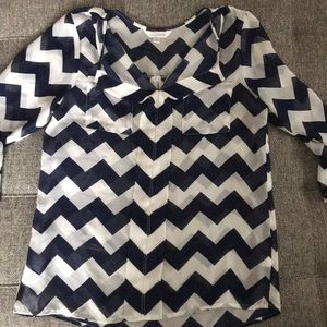 Chevron blouse